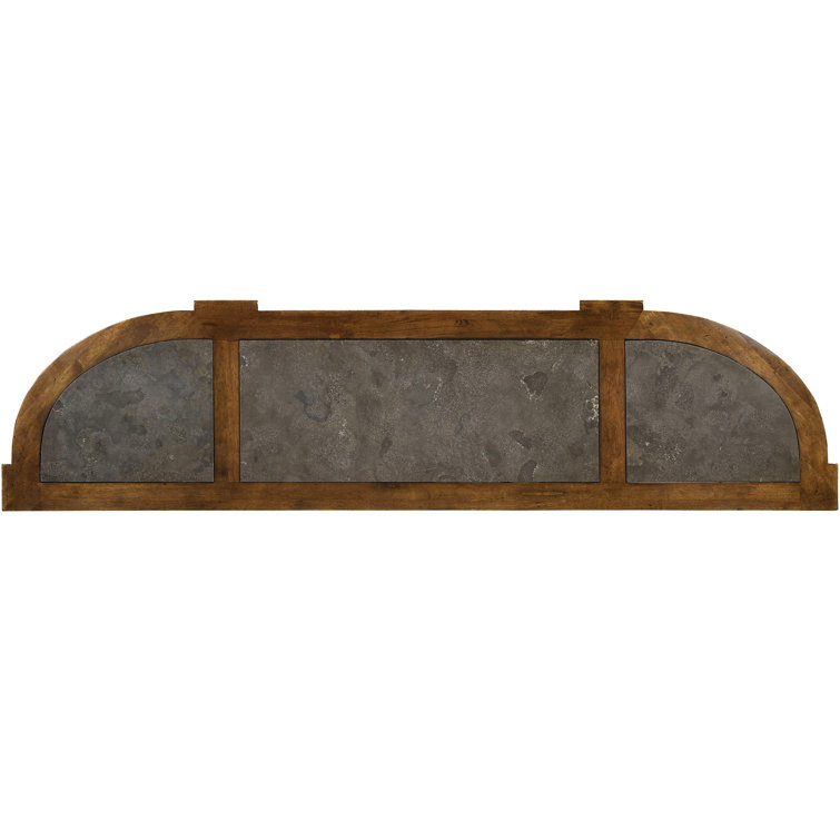 Archivist 80'' Pecky Pecan Sideboard with Bluestone Top