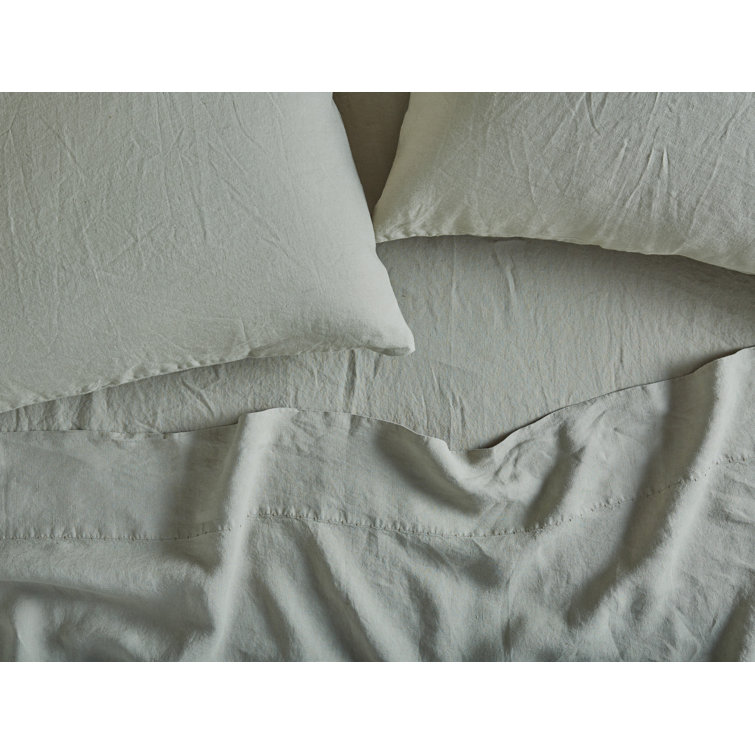 Laurel Full Organic Cotton Percale Sheet Set