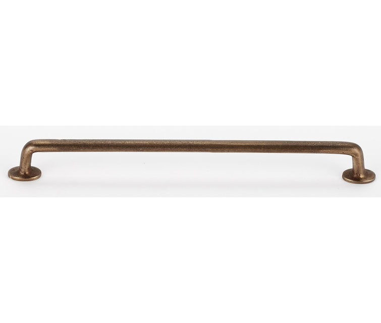 Rust Bronze Industrial Appliance Pull with Mounting Hardware
