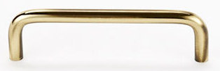 Polished Brass 3.375" Traditional Bar Pull
