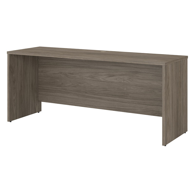 Modern Hickory 71'' Wood Executive Credenza Desk
