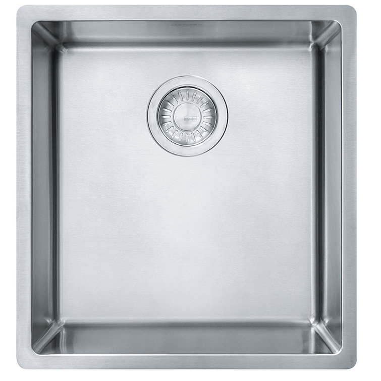 Cube 17" L x 18" W Stainless Steel Undermount Kitchen Sink