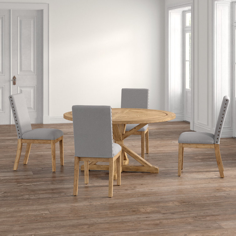 Ashbaugh 4 - Person Pedestal Dining Set