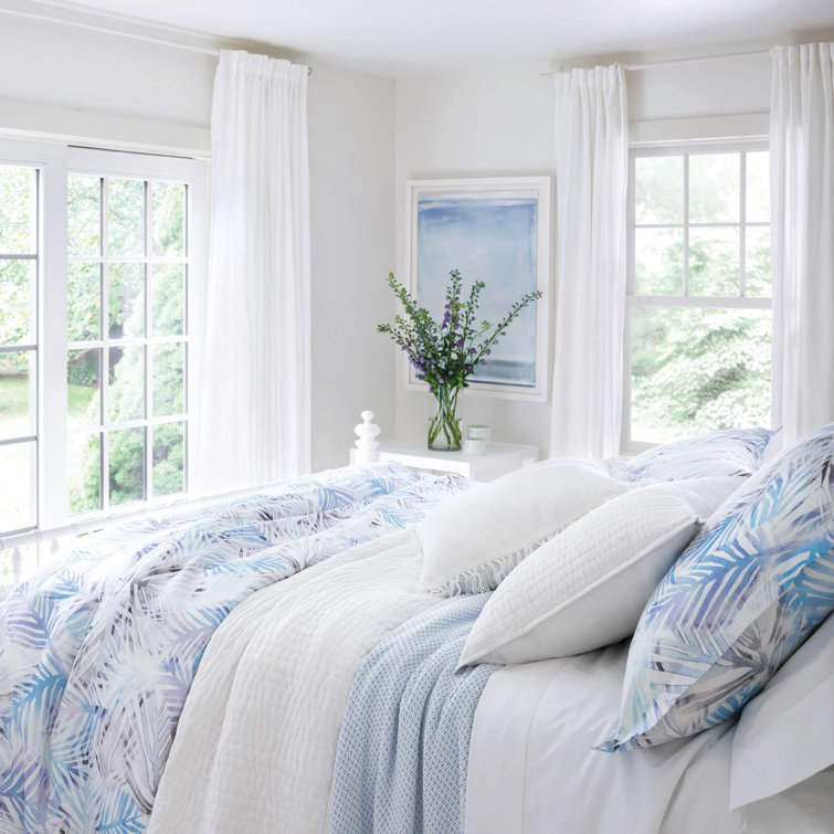 King Size Blue Knitted Cotton Fleece Blanket