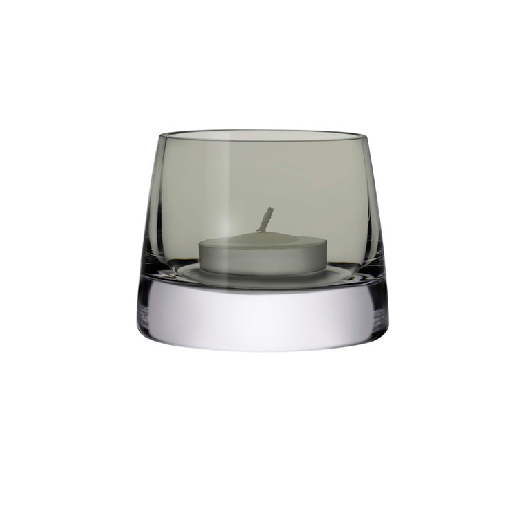 Artisanal Clear Crystal Votive Holder Set