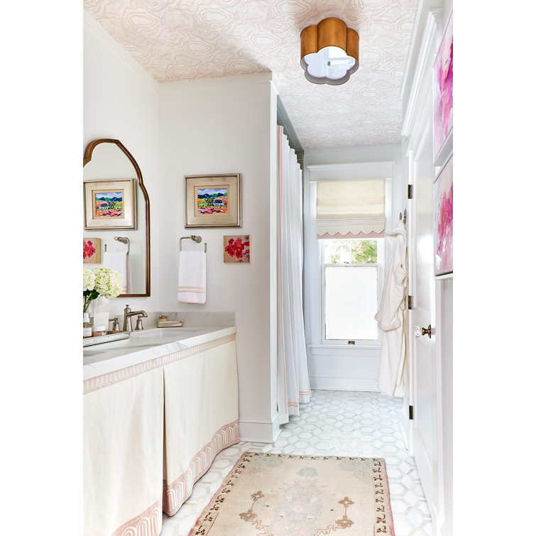 Joleena Polished Nickel 2-Handle Low-Arc Bathroom Faucet
