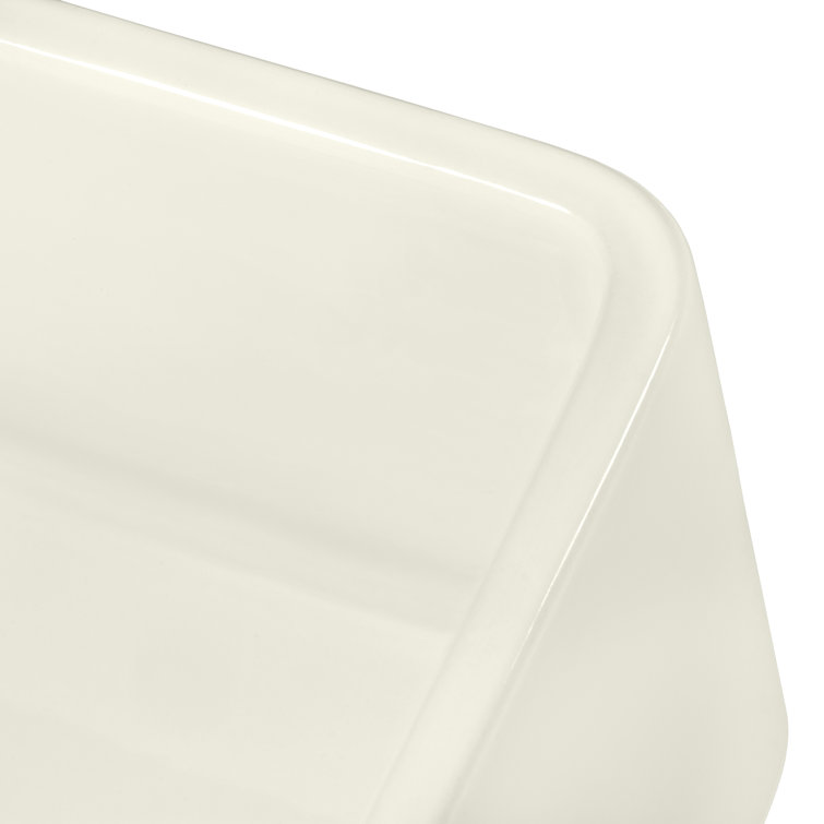 Ruvati 30" Light Biscuit Fireclay Farmhouse Kitchen Sink