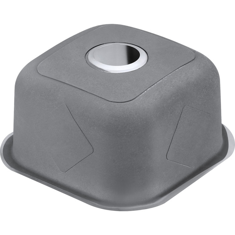 Ruvati 16" Stainless Steel Undermount Bar Prep Sink