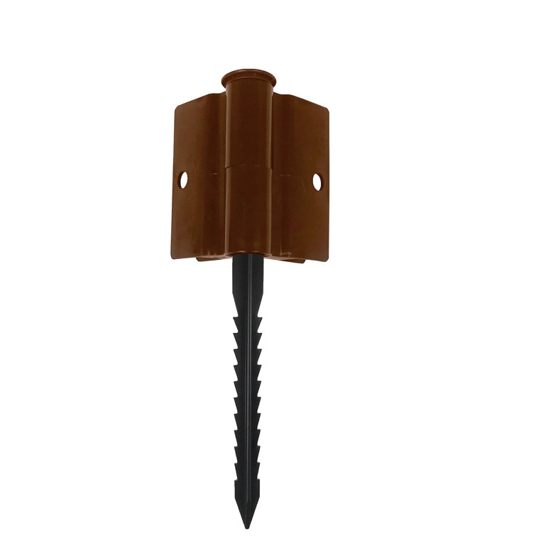 Light Brown Composite Curved Landscape Edging Kit