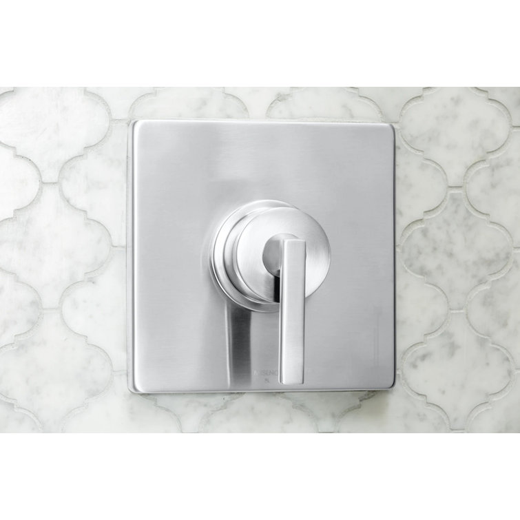 Elysa Polished Chrome Single Handle Wall-Mounted Faucet Trim