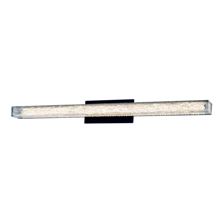 Cermack Black 31.5" Dimmable LED Wall Sconce