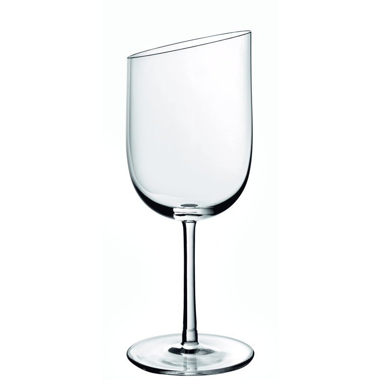 Villeroy & Boch NewMoon Asymmetrical Crystal Red Wine Glass Set