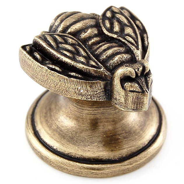Antique Brass Bee Shaped Novelty Knob