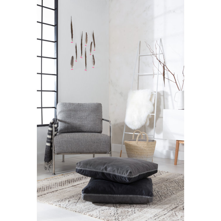 Tall White Solid Wood Magazine Rack