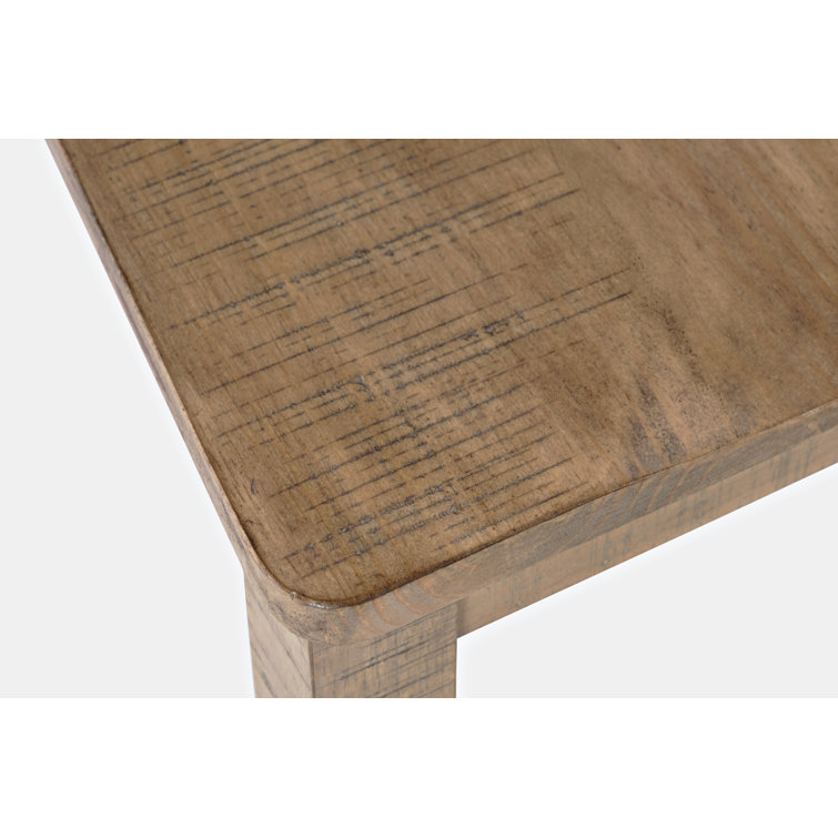 Rustic Brown Solid Pine Slat Back Side Chair