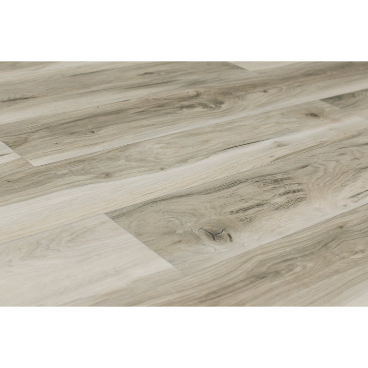 Extra Long Fortified Stone Hickory Look Vinyl Plank Flooring