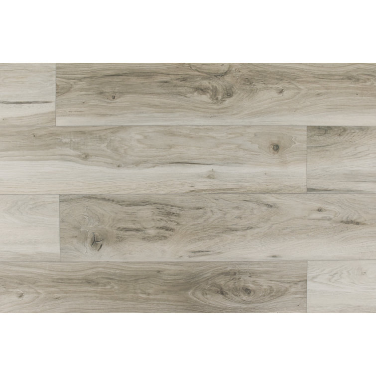 Extra Long Fortified Stone Hickory Look Vinyl Plank Flooring