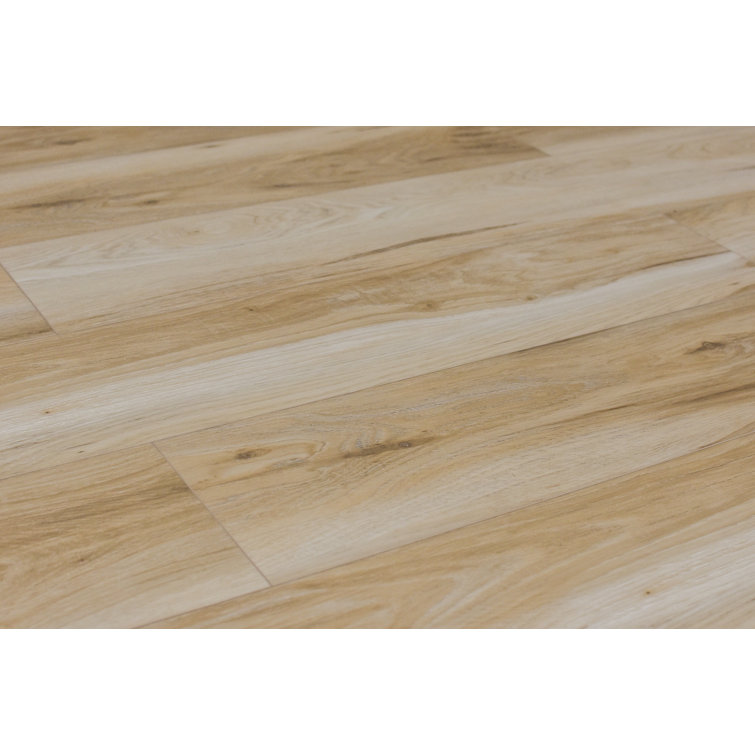 Lively Fallow 7" x 60" Hickory Vinyl Plank Flooring