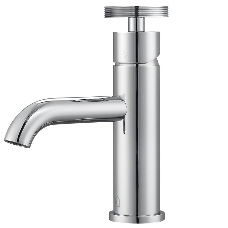 Nova Chrome Single-Hole Single-Handle Bathroom Faucet