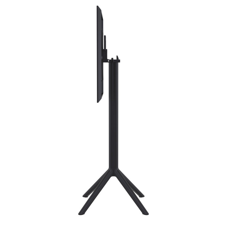 Farrah 23.6'' Plastic / Acrylic Fliptop Outdoor Bar Table