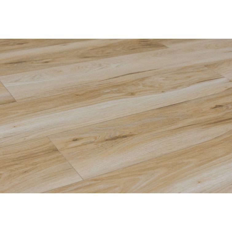 Lively Fallow 7" x 60" Hickory Vinyl Plank Flooring