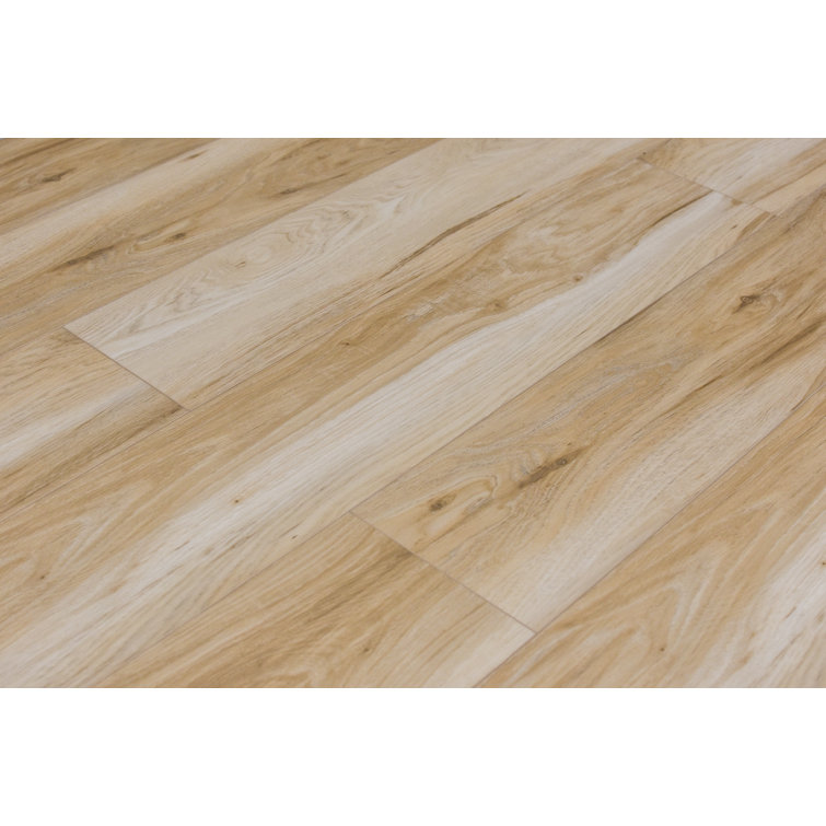 Lively Fallow 7" x 60" Hickory Vinyl Plank Flooring