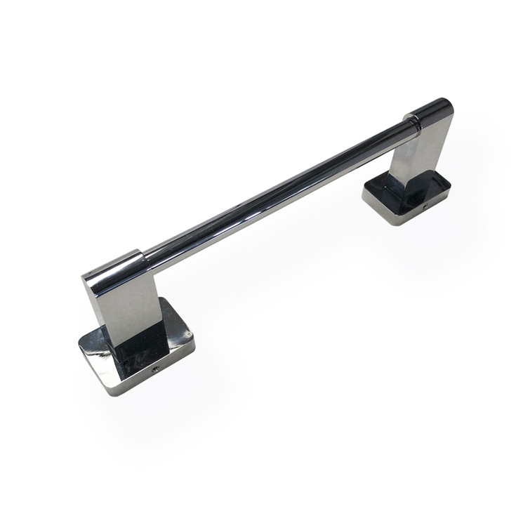 Eleganza 10'' Polished Chrome Wall Mounted Towel Bar
