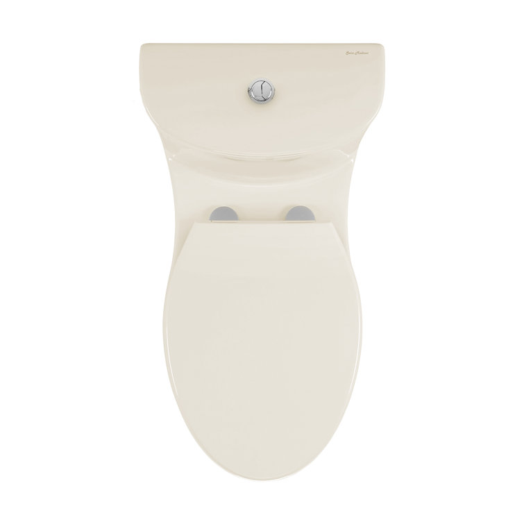 Sublime Matte Black Ceramic One-Piece Elongated Toilet