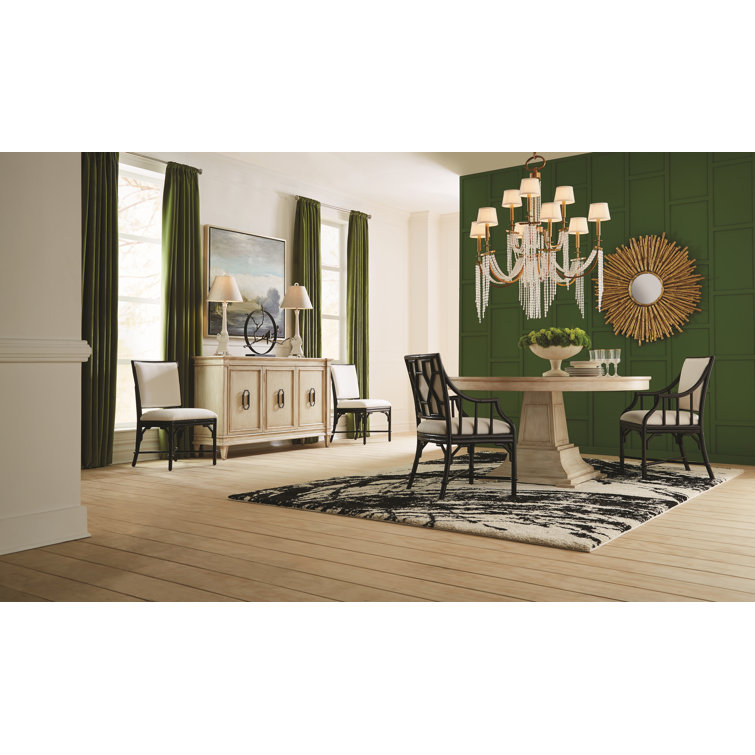 Mackie Antique Brass 9-Light Tiered Chandelier with Ecru Linen Shade