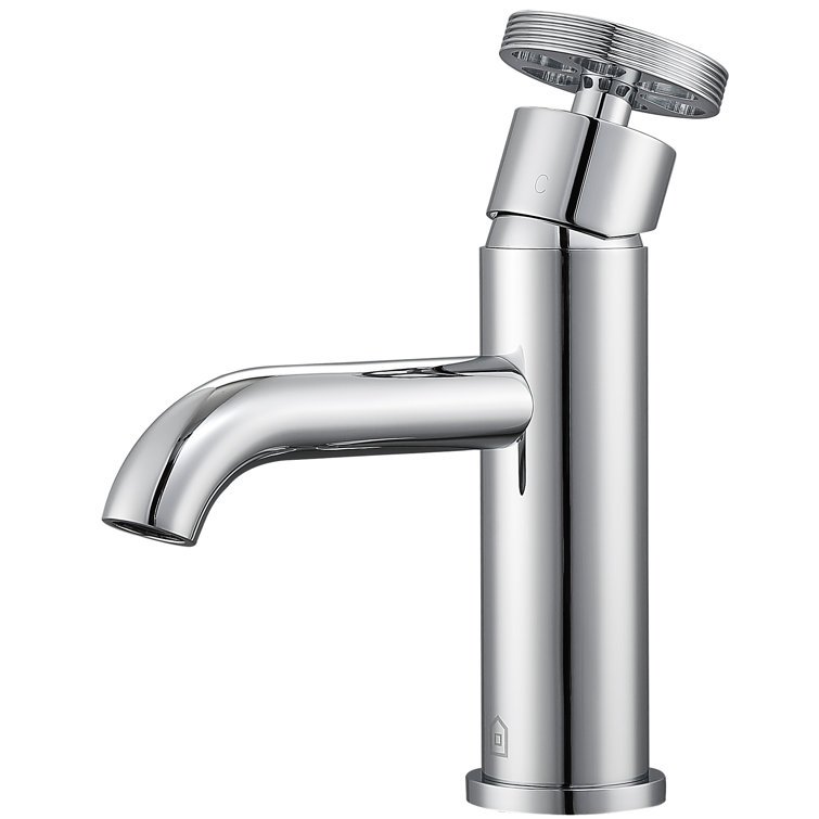 Nova Chrome Single-Hole Single-Handle Bathroom Faucet