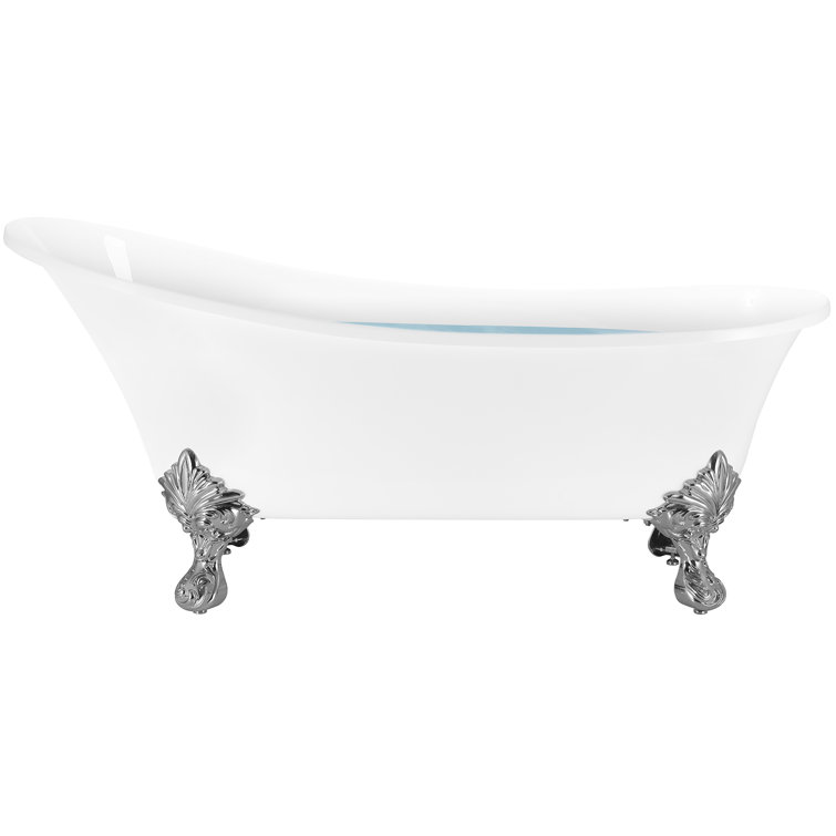 Tubs And Whirlpools 60" x 28" Soaking Fiberglass Bathtub