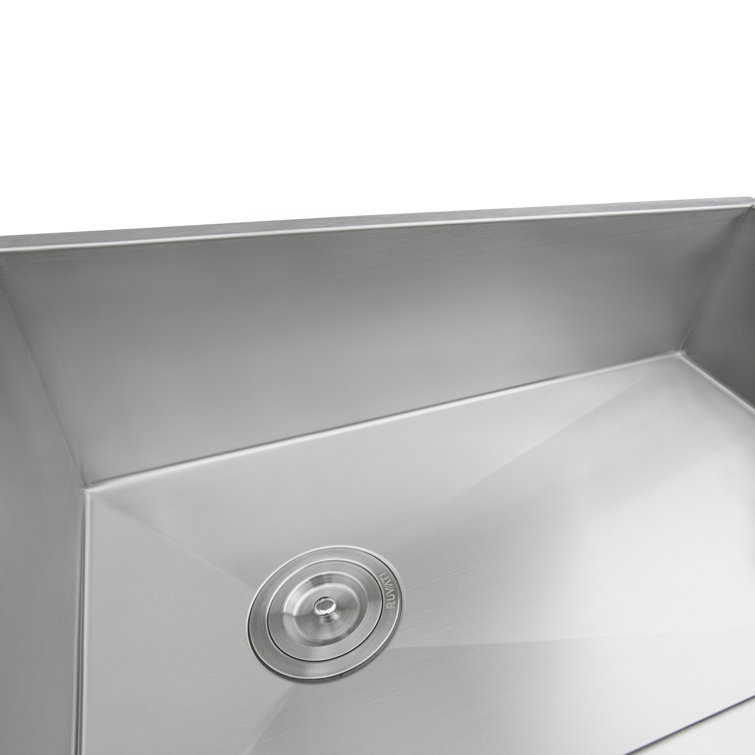 Ruvati 27-inch Stainless Steel Single Bowl Undermount Kitchen Sink