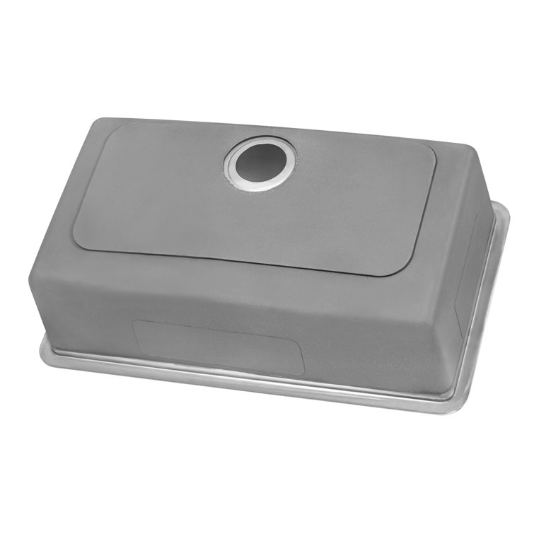 Modena 27-inch Stainless Steel Drop-In Single Bowl Kitchen Sink