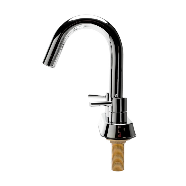 Polished Chrome Two-Handle Centerset Bathroom Faucet