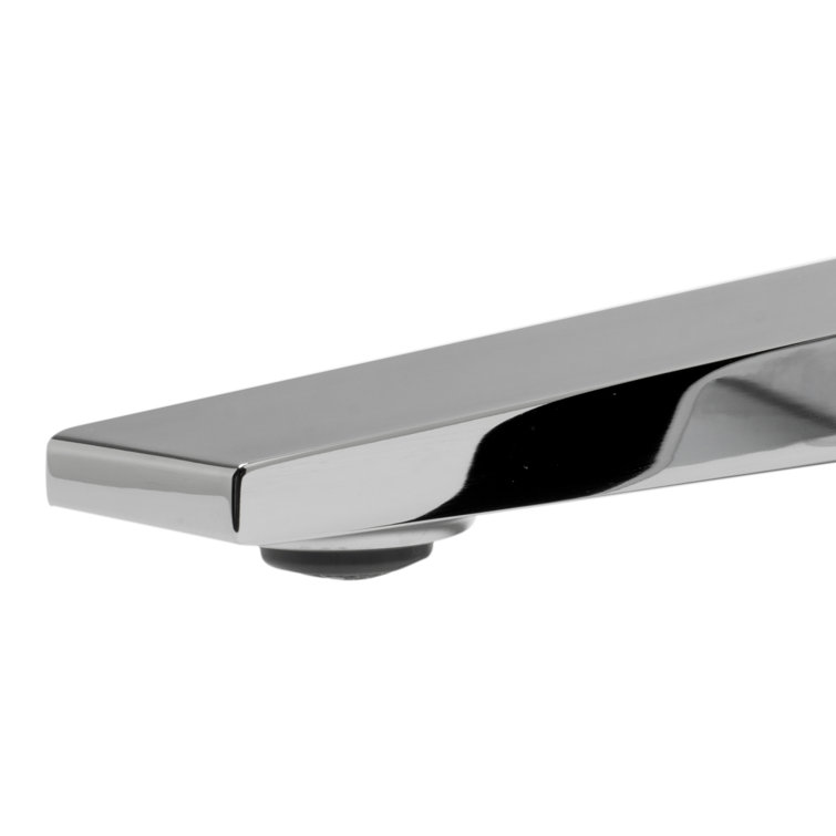 Polished Chrome Wall Mounted Bathroom Lever Faucet