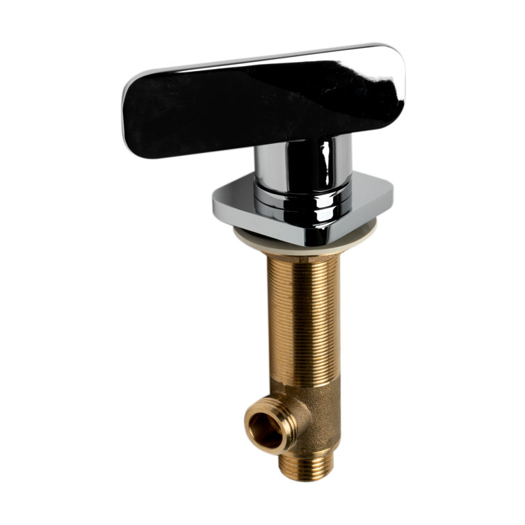 Polished Chrome 8" Widespread Two-Handle Bathroom Faucet