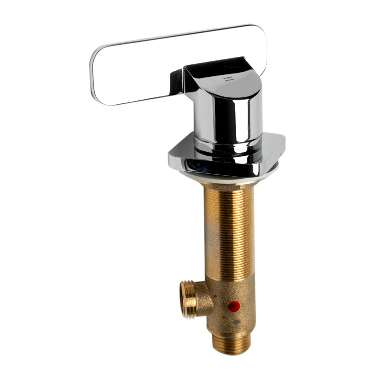 Polished Chrome 8" Widespread Two-Handle Bathroom Faucet