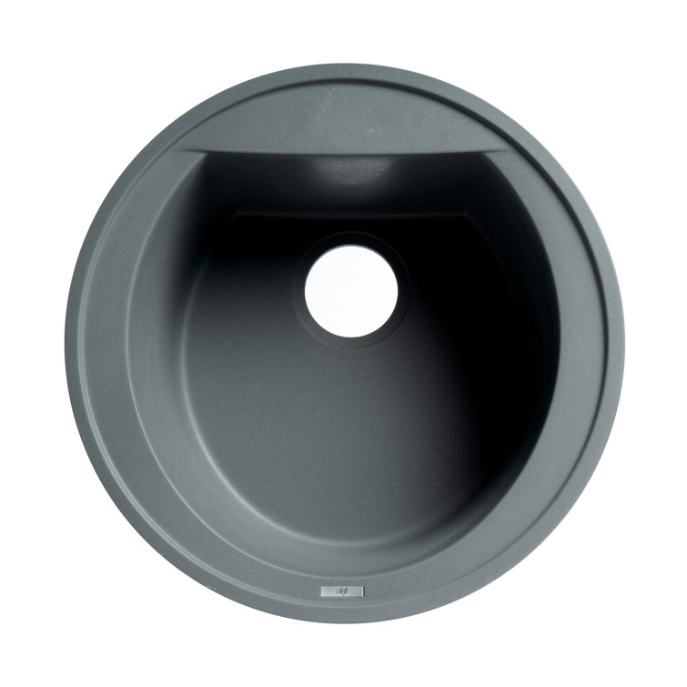 20'' Round Titanium Granite Composite Kitchen Sink
