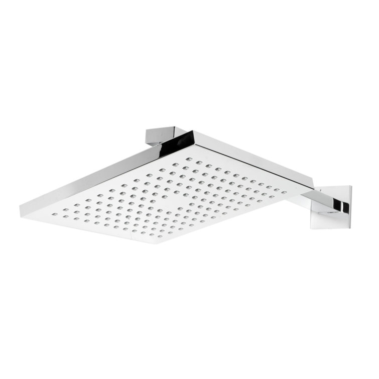 Polished Chrome Adjustable Height Multi-Head Shower System