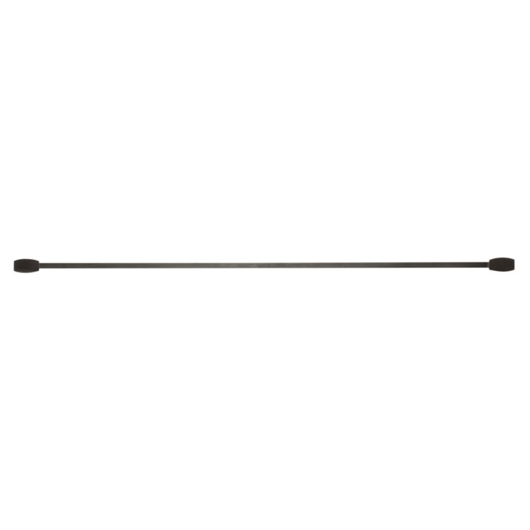 Brushed Nickel Wall Mounted Towel Rack with Shelf