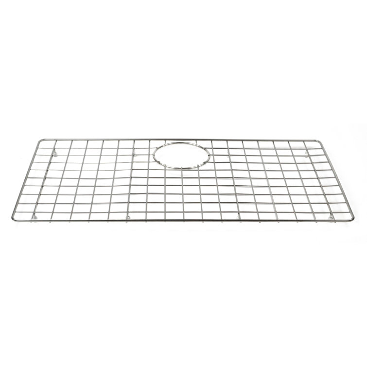 Stainless Steel Sink Grid with Plastic Feet
