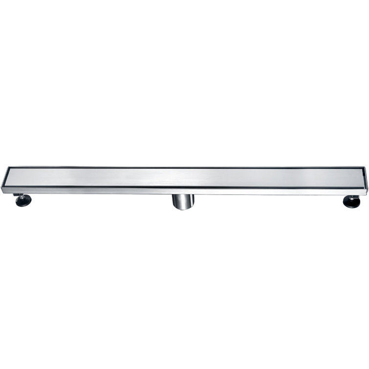 32" Brushed Stainless Steel Linear Shower Drain