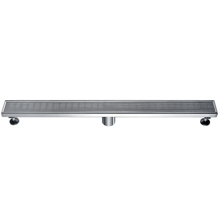 32" Brushed Stainless Steel Linear Shower Drain