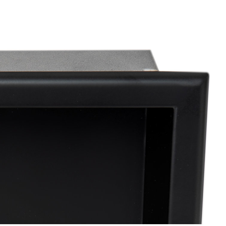 Matte Black Stainless Steel Wall Mount Shower Niche Shelf
