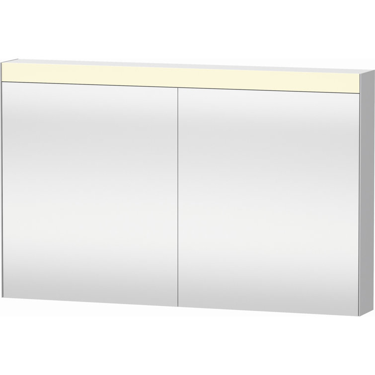 Large Rectangular Frameless LED Medicine Cabinet