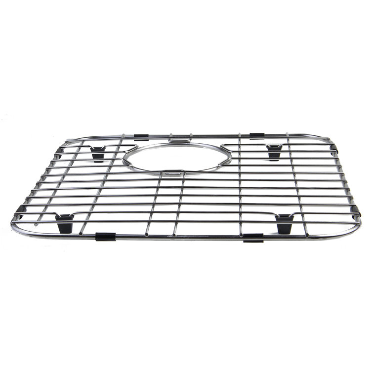 Stainless Steel Kitchen Sink Grid with Plastic Feet
