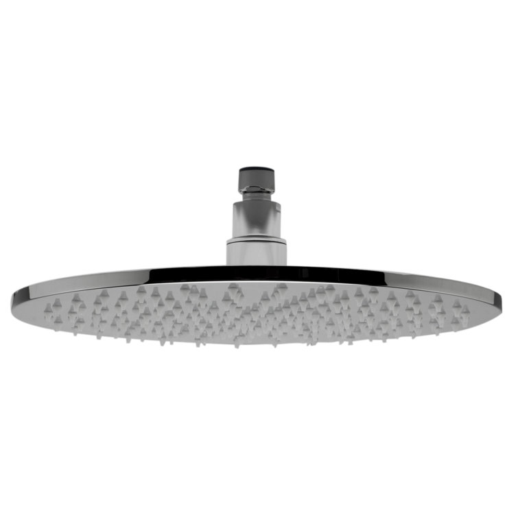 Rain Fixed Shower Head 1.8 GPM GPM with Temperature-based LED