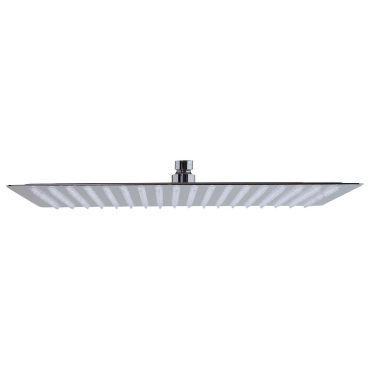 Ultra Thin Polished Stainless Steel Square Rain Shower Head