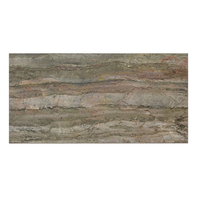 Weathered Quartz 12" x 24" Natural Stone Glue-Up Tiles