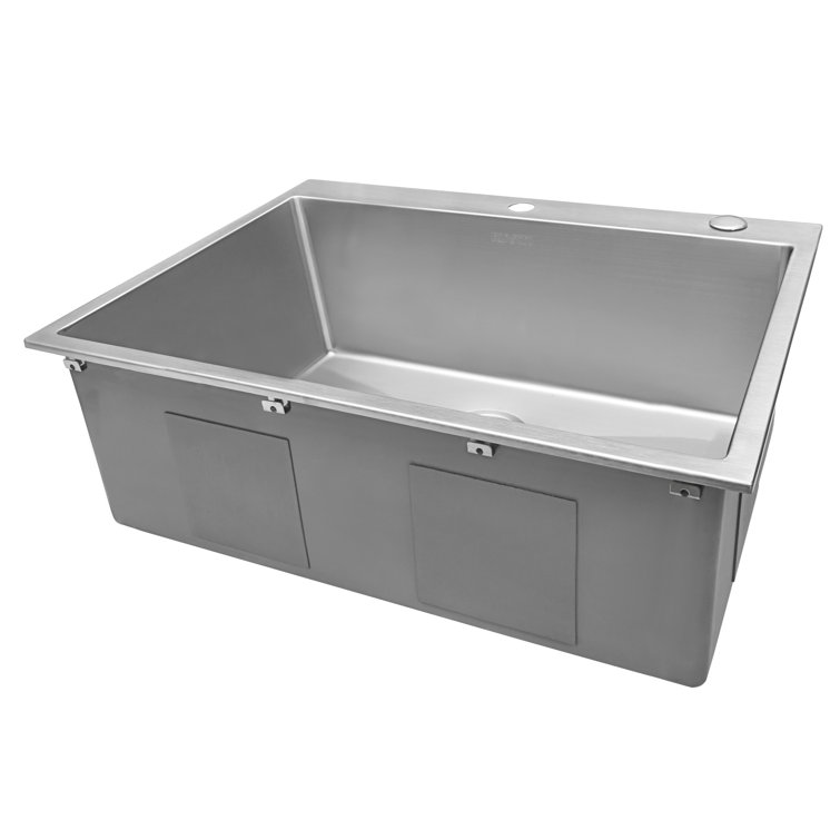 Ruvati 30 x 22 Inch Stainless Steel Single Bowl Kitchen Sink